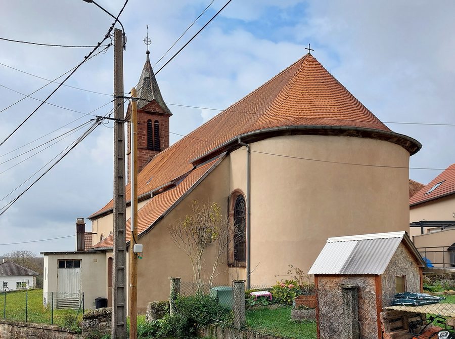 Église Saint-Étienne in Danne-et-Quatre-Vents