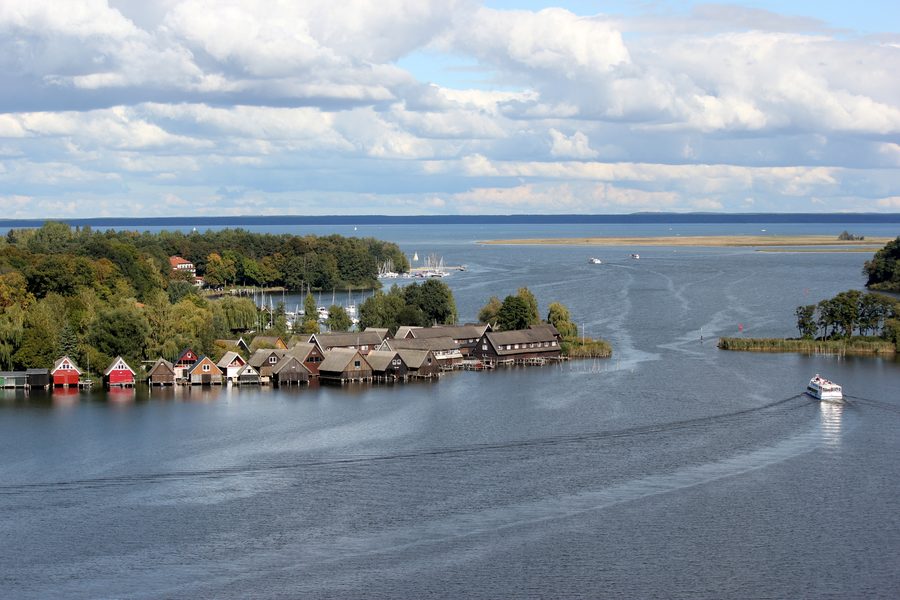 Hafen in Röbel an der Müritz