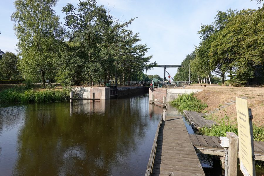 Ortsansicht von Sellingen in der niederländischen Provinz Groningen