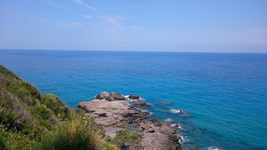 Protected natural area near Potami Beach in Karlovasi, Samos