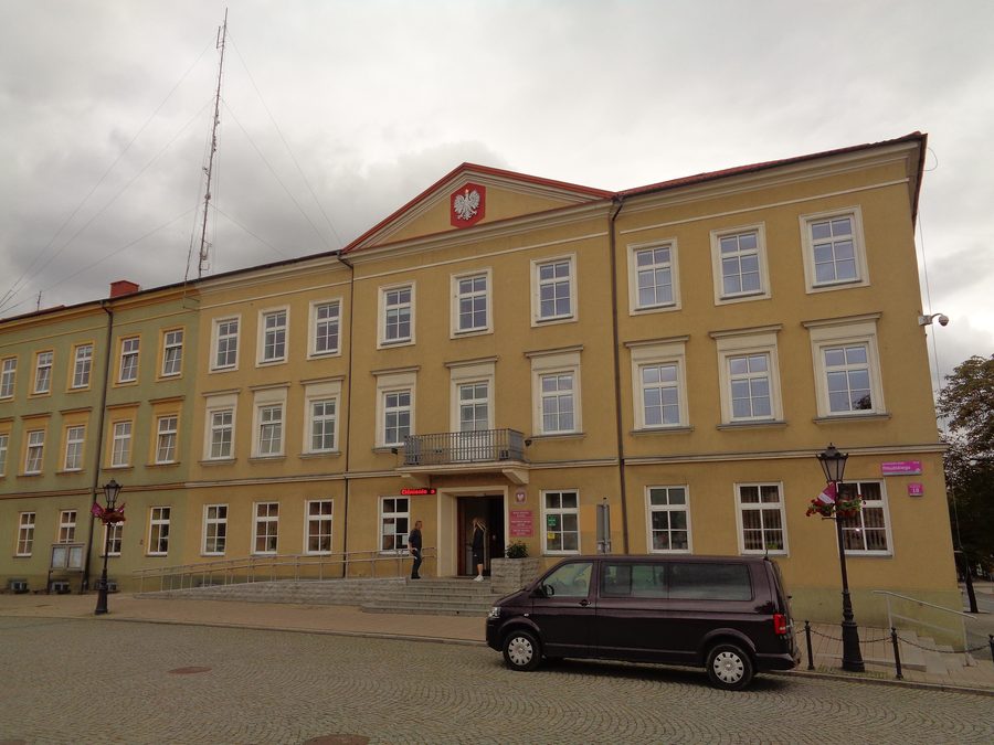 City Office at Piłsudski Square in Kutno