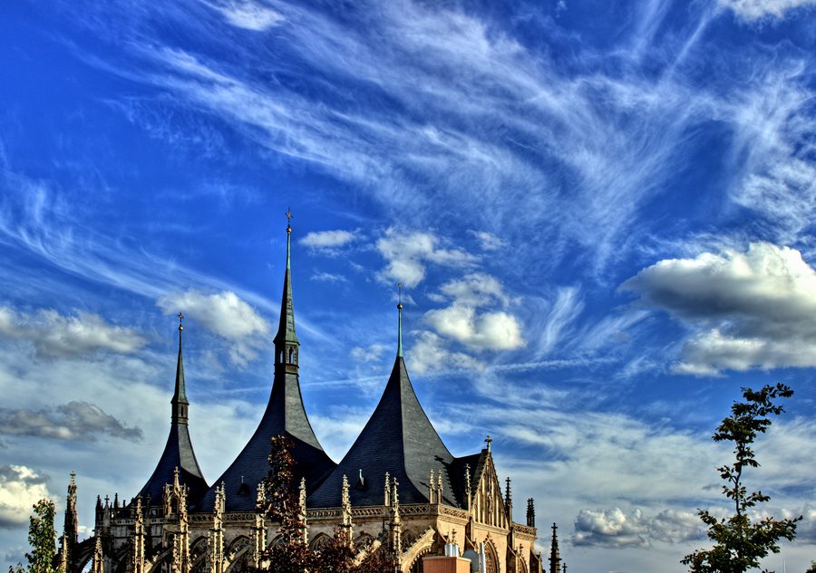 Kirche der heiligen Barbara in Kutná Hora