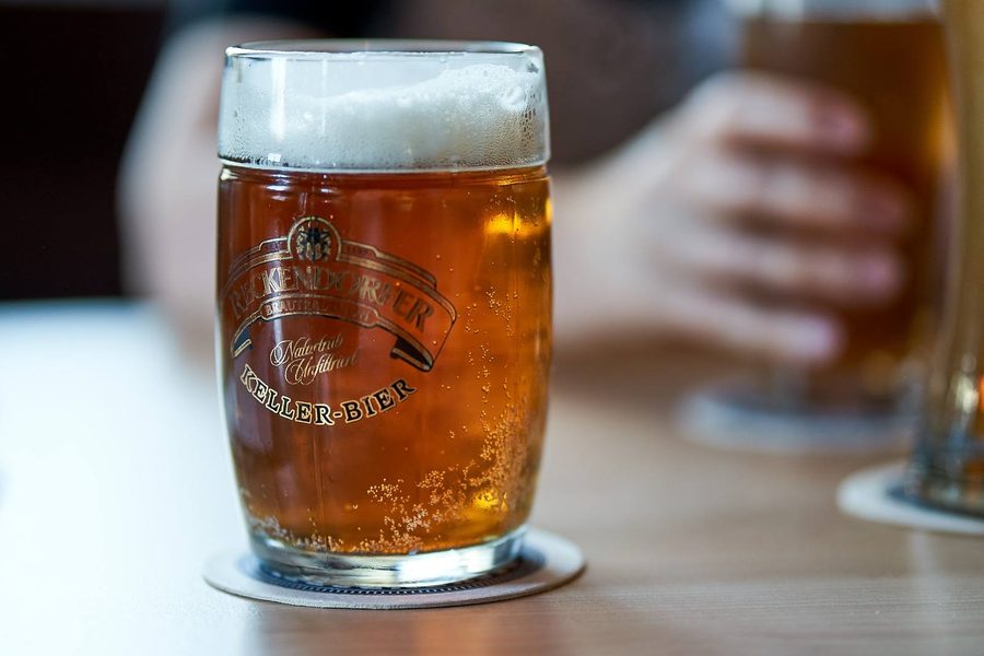Kellerbier der Schlossbrauerei Reckendorf in Oberfranken