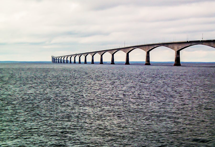 Die Confederation Bridge verbindet Prince Edward Island mit dem Festland.