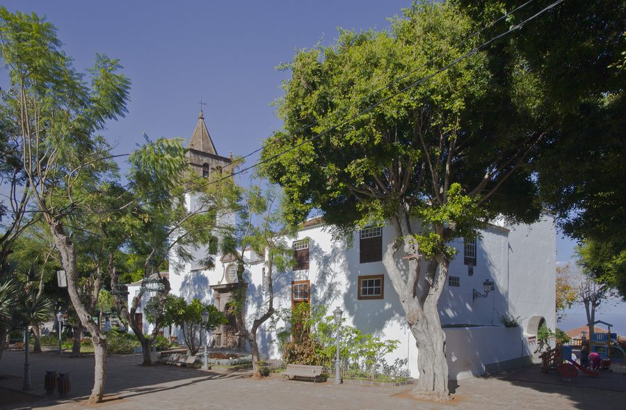 Außenansicht der Pfarrkirche San Marcos in Icod de los Vinos