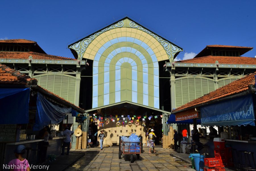 Außenansicht des Mercado de São José in Recife