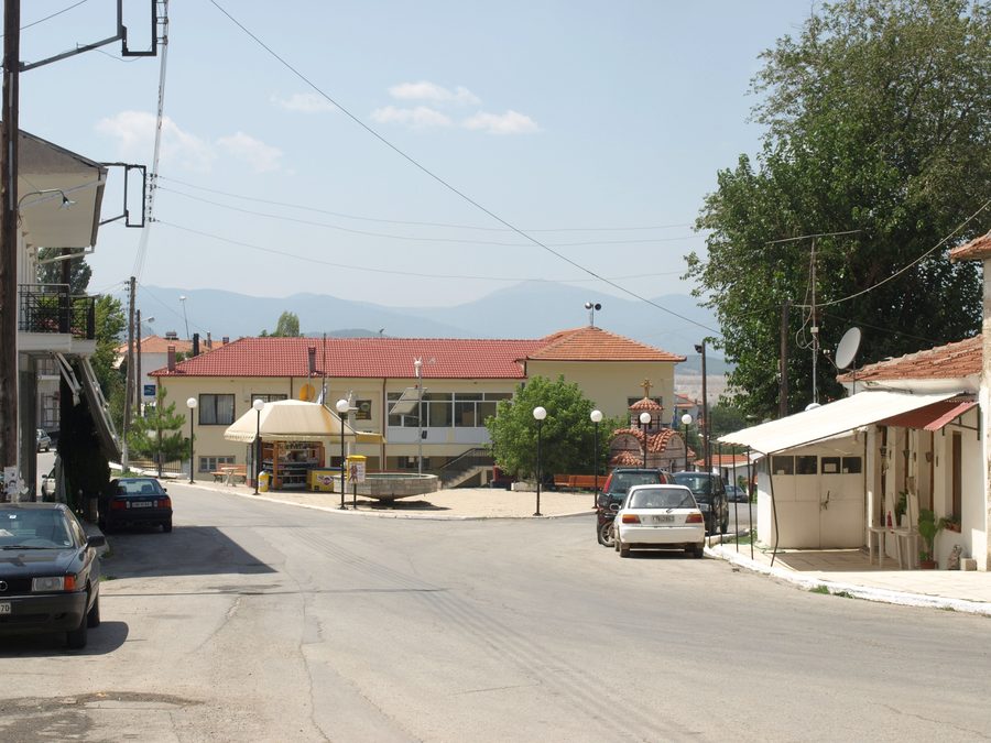 Gemeindezentrum von Vevi in der Präfektur Florina, Griechenland