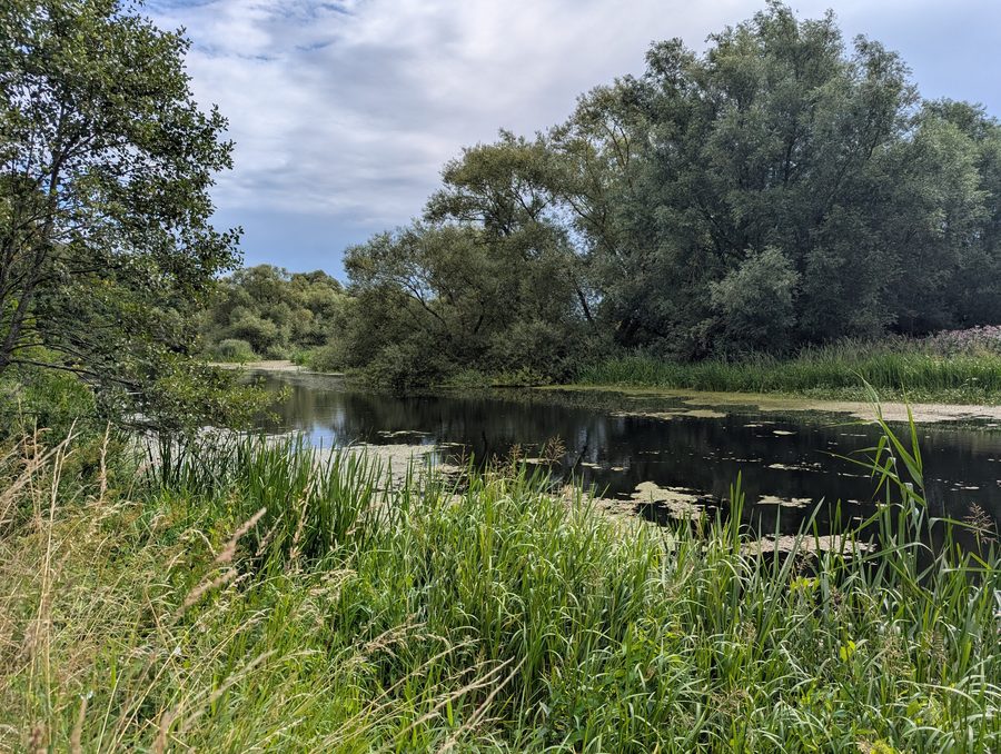 Kävlingeån in Kävlinge, Schweden