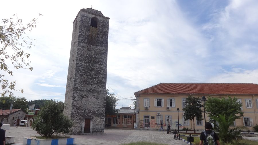 Historischer Uhrturm Sahat Kula in Podgorica, Montenegro