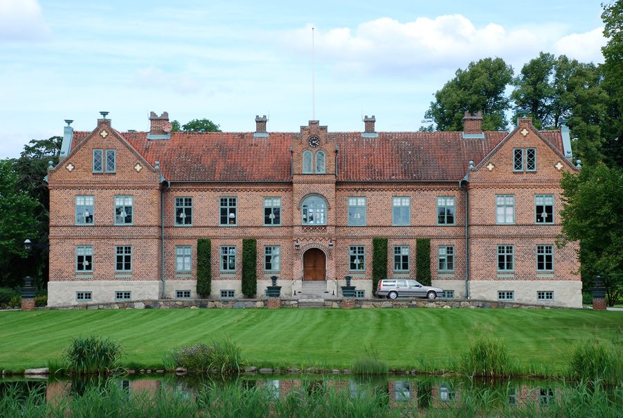 Hanaskogs slott manor house exterior
