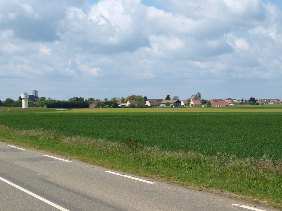 Vue générale de Maisons, Eure-et-Loir
