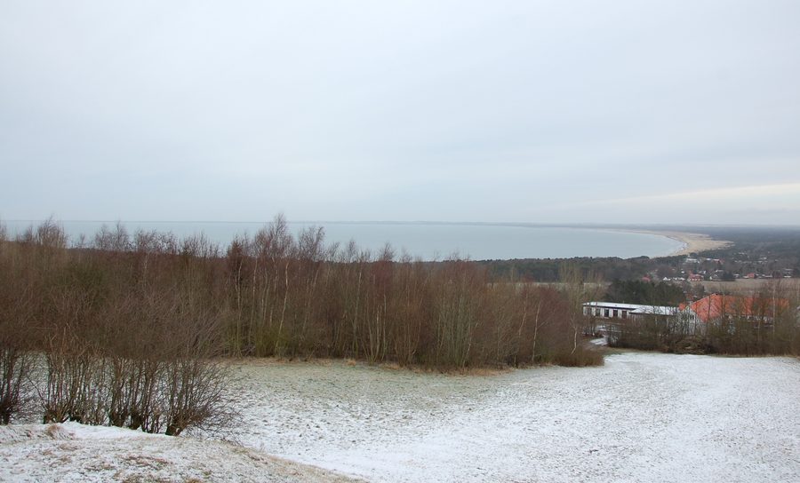 Blick vom Esterhøj auf die Sejerö-Bucht in Odsherred