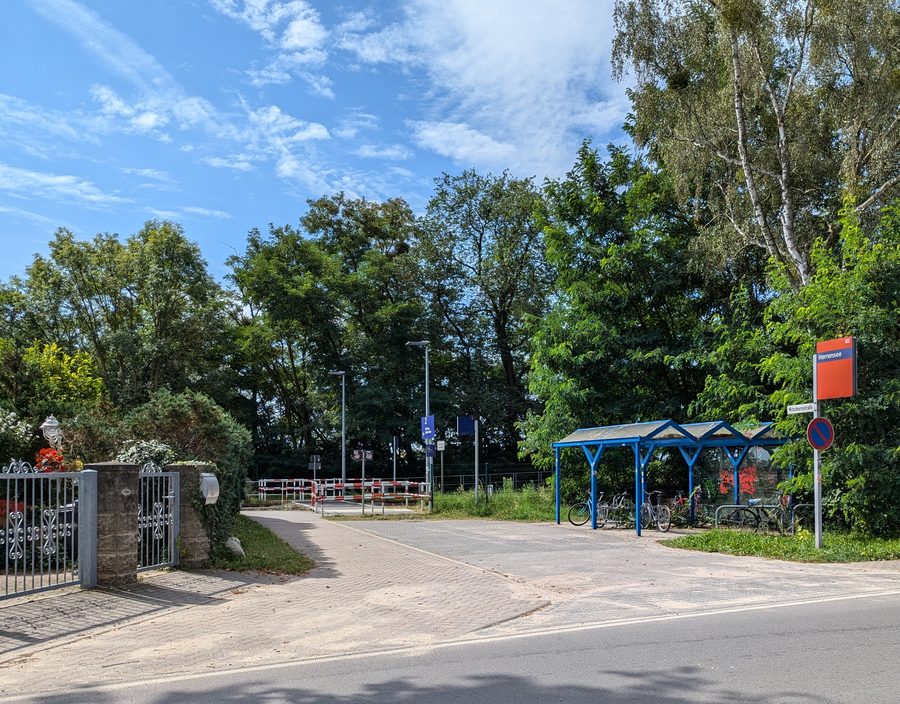 Bahnhof Herrensee im Ortsteil Herrensee von Rehfelde