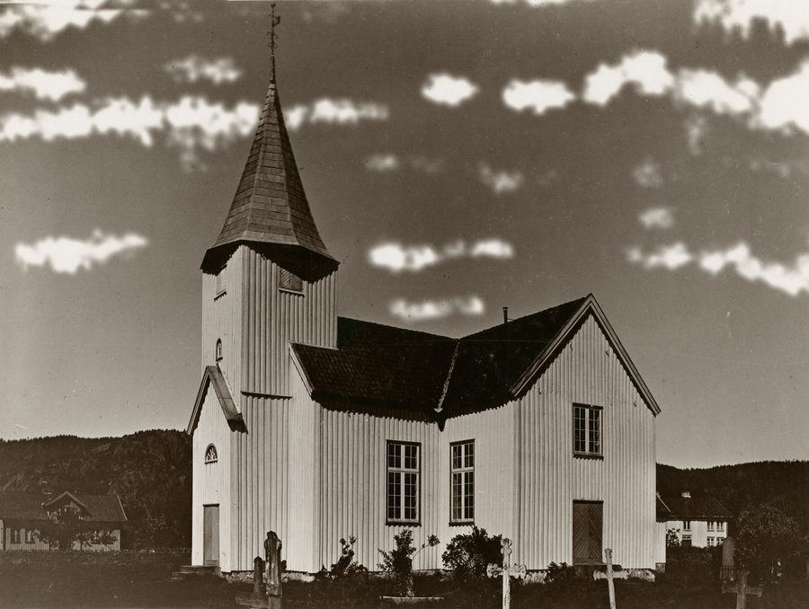 Kirche von Øyslebø in Vest-Agder