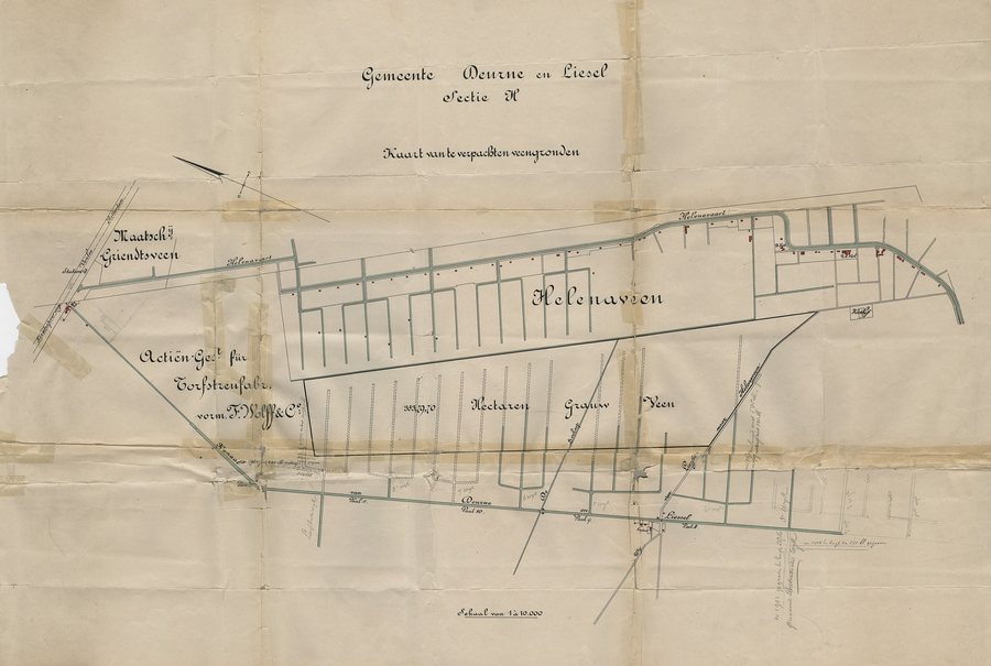 File:Kaart van te veengronden gemeente Deurne en Liessel circa 1900.jpg