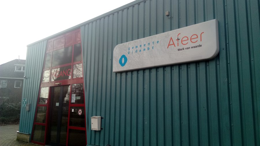 File:Gemeente Oldambt & Afeer sign at Garst, Winschoten (2020) 01.jpg