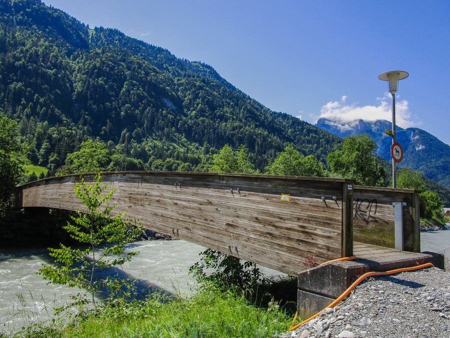 Schützenhaussteg über die Lütschine, Matten bei Interlaken BE – Bönigen BE 20240624