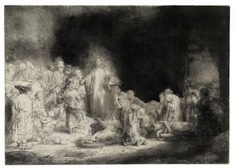 Rembrandt Radierung
