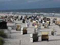 Am Strand von Usedom