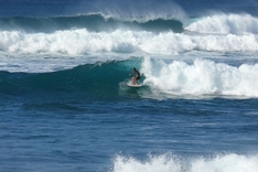 Wellen vor Hawaii