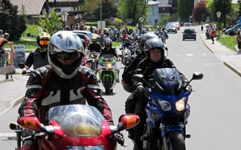 Bikerfest Wildschönau Sternenfahrt