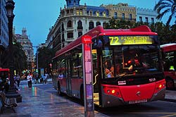 Valencia, Nachtbus