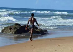 Strand Bahia, Brasilien