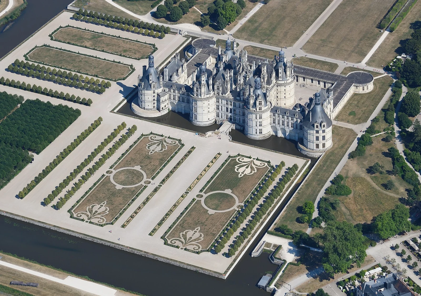 Schloss Chambord im Loiretal